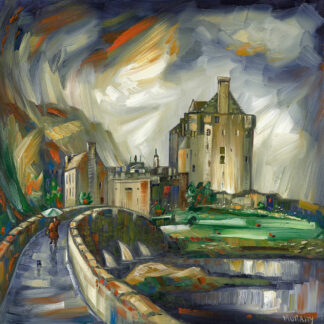 Wet Day at the Castle, Eilean Donan