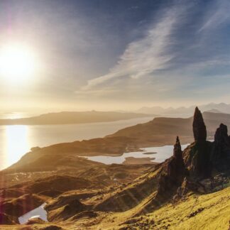 Old Man of Storr rocks formation
